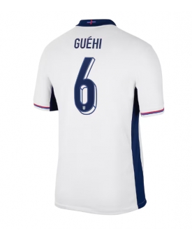 Inghilterra Marc Guehi #6 Maglia Gara Casa Repliche Europei 2024